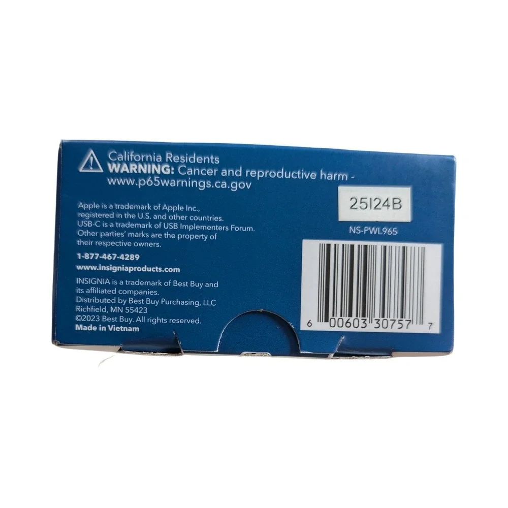 T6-O Insignia 65 Watt Universal Laptop Charger NS-PWL965‎ Black 10 Ft ⬇️